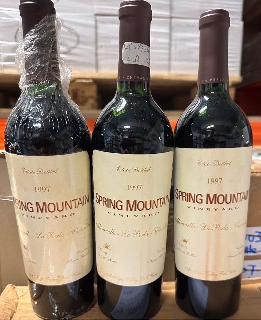 Spring Mountain Vineyard Miravalle-La Perla-Chevalier 1997