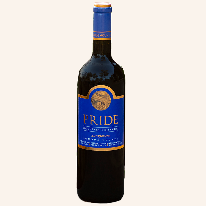 Pride Mountain Vineyards Sangiovese, 2007