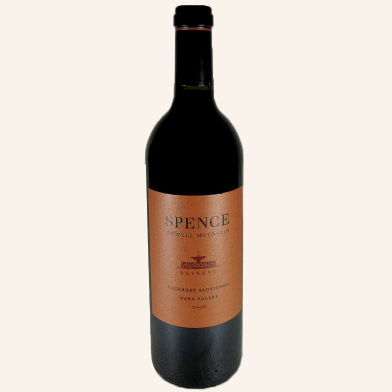 Spence Reserve Cabernet Sauvignon, 2006